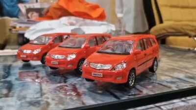 MNS sends toy Toyota Innovas to BMC commissioner over vehicle upgrade row