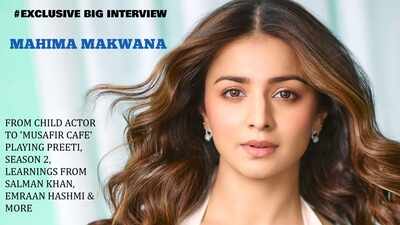 'Musafir Cafe gave me the emotional connect with the audience that I always dreamt of': Mahima Makwana on the show's success and playing Preeti, cliffhanger ending, Season 2 hopes, learnings from Salman Khan, Emraan Hashmi | Exclusive