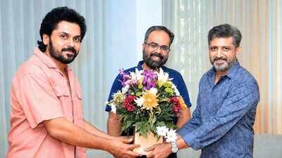 Karthi announces first film with Mohan Raja as makers officially unveil ambitious new project