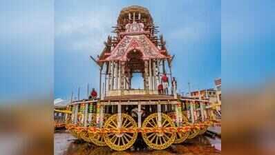 Sibling deities chariot wheels to be displayed in Rashtrapati Bhawan