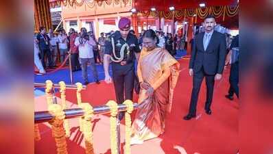 Prez travels by train from Bhubaneswar to Berhampur