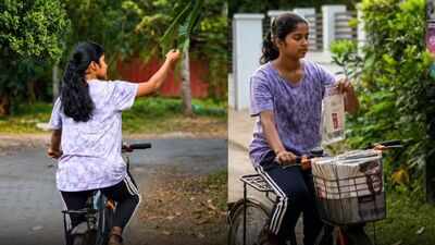 While the world slept, she cycled to 60...: How 20-year-old Aswathy is saving her mother, funding her education, and inspiring an entire generation