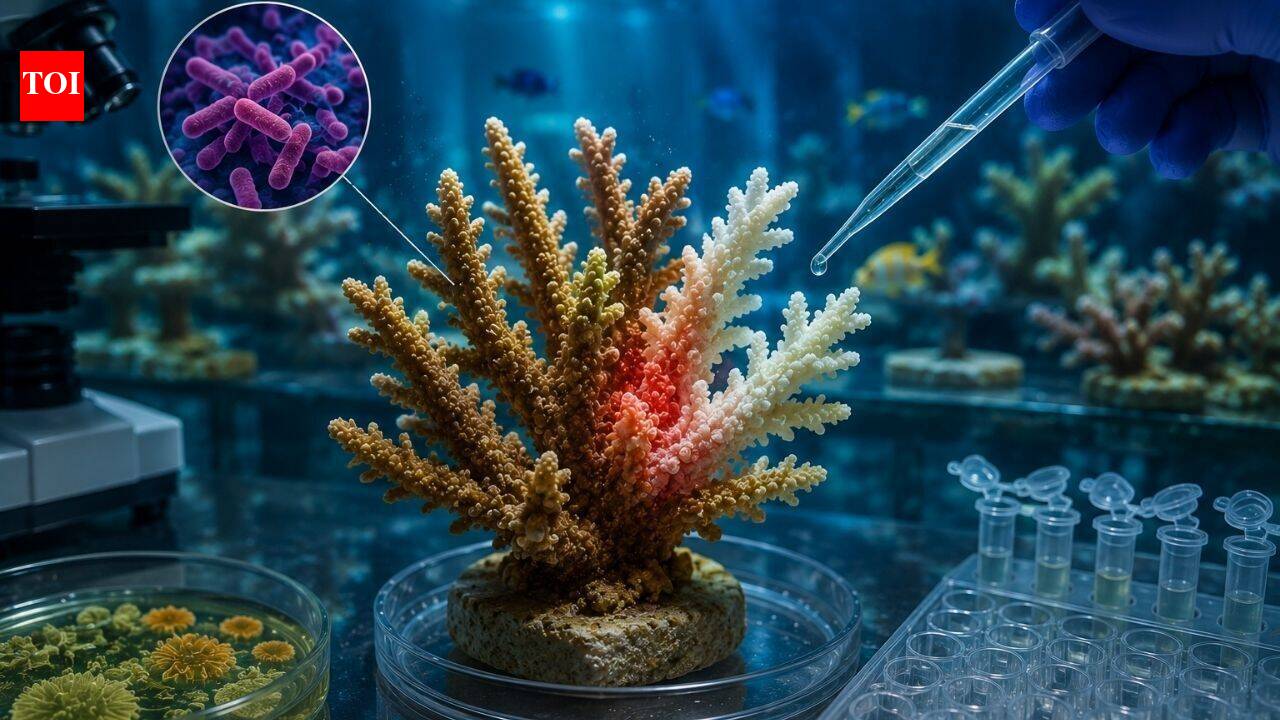 Florida tests exposed endangered Caribbean corals to predatory bacteria; over half resisted spread