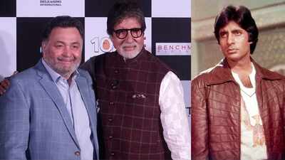 'One lakh people came to see Amitabh Bachchan, the crowd couldn't be controlled by the police,' Rishi Kapoor once recalled witnessing his stardom