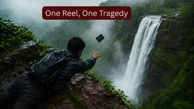 A 22-year-old Thane tourist went to film a waterfall reel in Raigad; he slipped into a gorge and never returned home