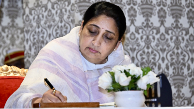 ‘Will give fitting reply at appropriate time’: Sunetra Pawar on Congress’ ‘gungi gudiya’ jibe
