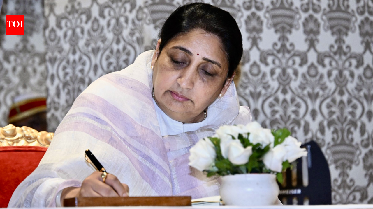 ‘Will give fitting reply at appropriate time’: Sunetra Pawar on Congress’ ‘gungi gudiya’ jibe