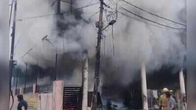 Fire guts three-storey showroom in Govindnagar; none hurt