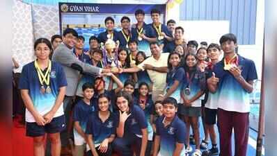 Inter-School Swimming Championship held at Gyan Vihar School; Over 300 swimmers from 28 Jaipur schools compete at WAVES-2026