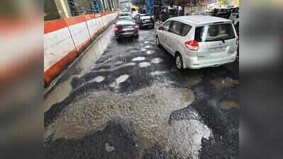 Cratered roads add to monsoon woes