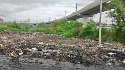 Residents flag garbage dump outside police chowki