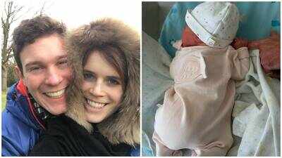 Princess Eugenie welcomes baby girl with husband Jack Brooksbank, shares first photo as royal couple become parents of three