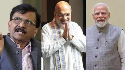 'Goonga Gudda': Sanjay Raut hits Amit Shah, PM Modi over silence on Jantar Mantar police action