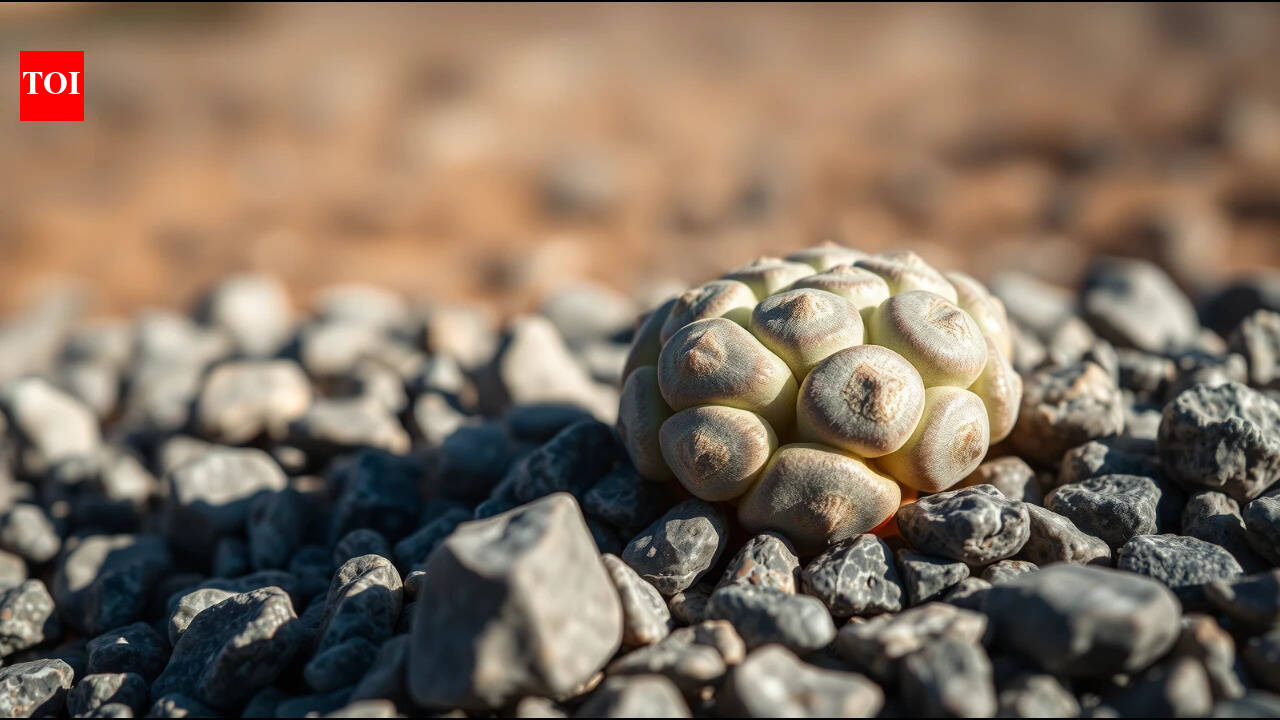 Lithops werneri: Tiny Namibian plant survives by disguising itself as a pebble
