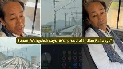 “Bahut hi garv hai mujhe Bhartiya Rail pe”: Sonam Wangchuk calls Delhi–Srinagar Vande Bharat a 'beautiful experience'; says he's 'proud of Indian Railways'
