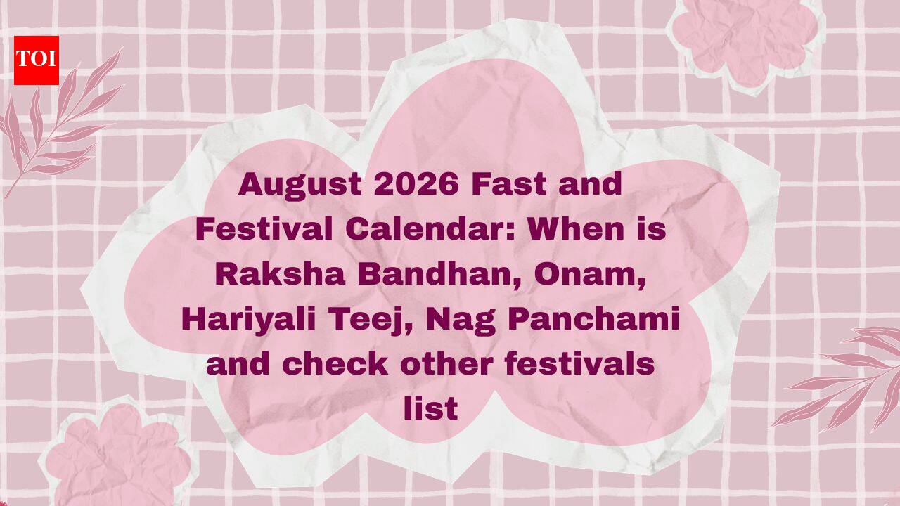 अगस्त 2026 व्रत-त्योहार कैलेंडर: रक्षाबंधन से लेकर हरियाली तीज तक, जानें इस महीने की प्रमुख तिथियां