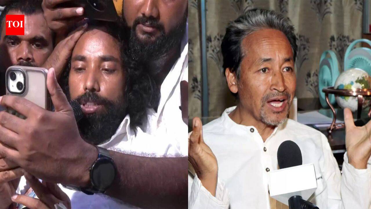Jharkhand student protest: Mahto takes water after Sonam Wangchuk's appeal, to continue hunger strike