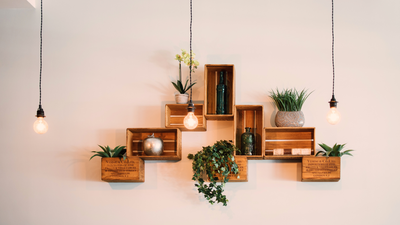That empty wall doesn't need another painting: 8 DIY ideas to turn blank space into something useful