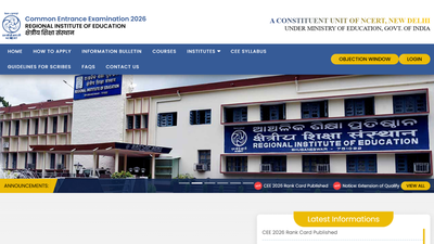 NCERT declares RIE CEE 2026 result at cee.ncert.gov.in: Direct link to download rank card here