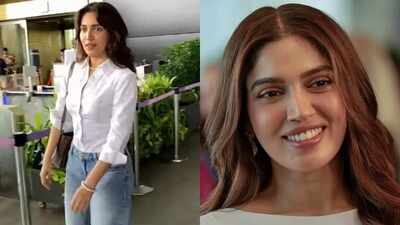 Bhumi Pednekar spotted for the first time after NEET protest remarks row, actress skips questions on controversy - WATCH