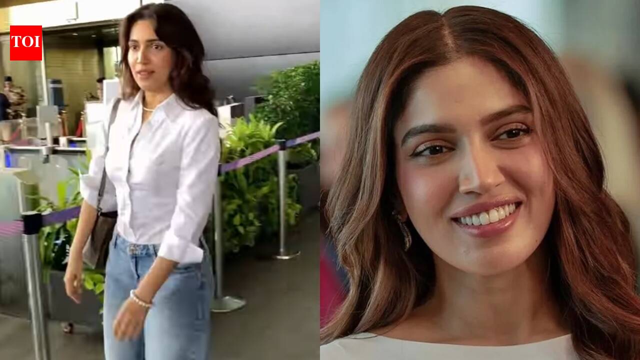 Bhumi Pednekar spotted for the first time after NEET protest remarks row