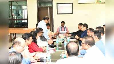 Min reviews Keonjhar flood damage, orders swift restoration