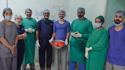 Thane doctors remove rare 8.5-kg abdominal tumour from 20-year-old woman after complex surgery