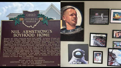 Where Neil Armstrong dreamed of flying: Space pioneer’s boyhood home hits market for $430,000