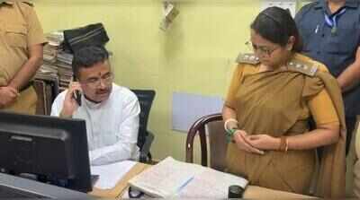Chief minister Suvendu Adhikari pays surprise visit to police stations, fire brigade headquarters