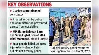 Sambhal violence ‘a pre-planned conspiracy’, says probe panel report