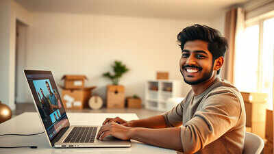 He earned $22,400 from Facebook content, bought a home without a loan — his biggest lesson for students wasn't about money
