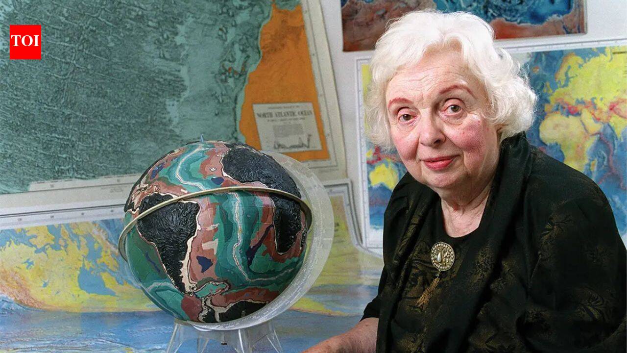 Meet Marie Tharp: The woman who mapped the hidden ocean world in 1957