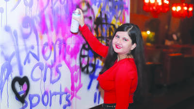 City cheers for women cricketers at watch party