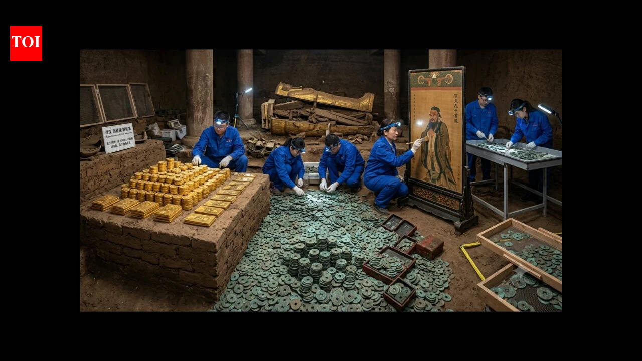 Ruled just 27 days: Liu He’s tomb held 2M coins and 120kg of gold