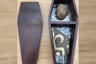 11-year-old boy took Abbot's kneecap in 1956; 70 yrs later, his widow returns it to the museum