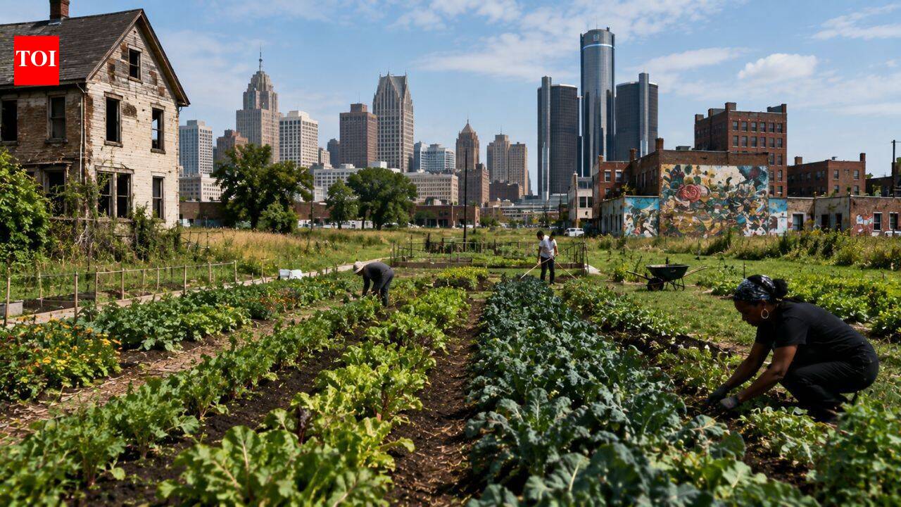 How Detroit's abandoned lots became one of America's largest urban farms