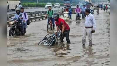 97mm rain leaves city waterlogged, commuters stranded, throws life out of gear
