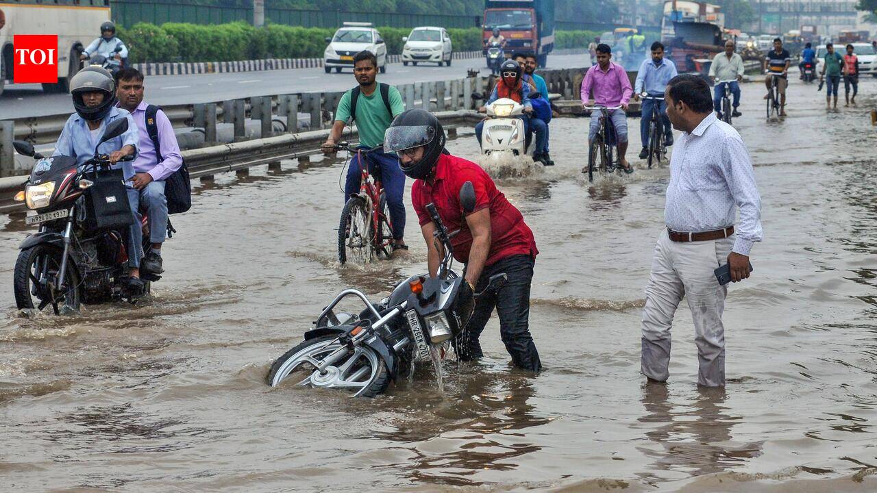 97mm rain leaves city waterlogged, commuters stranded, throws life out of gear
