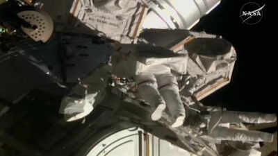 Indian-origin Nasa astronaut Anil Menon embarks on maiden 6.5-hour ISS spacewalk