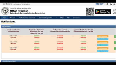 UPSSSC PET 2026 registration begins at upsssc.gov.in; apply by September 1