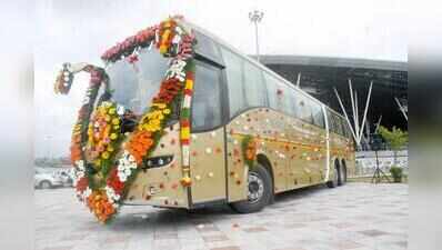 Air passengers can take Flybus from Bengaluru airport to Kozhikode from Aug 15