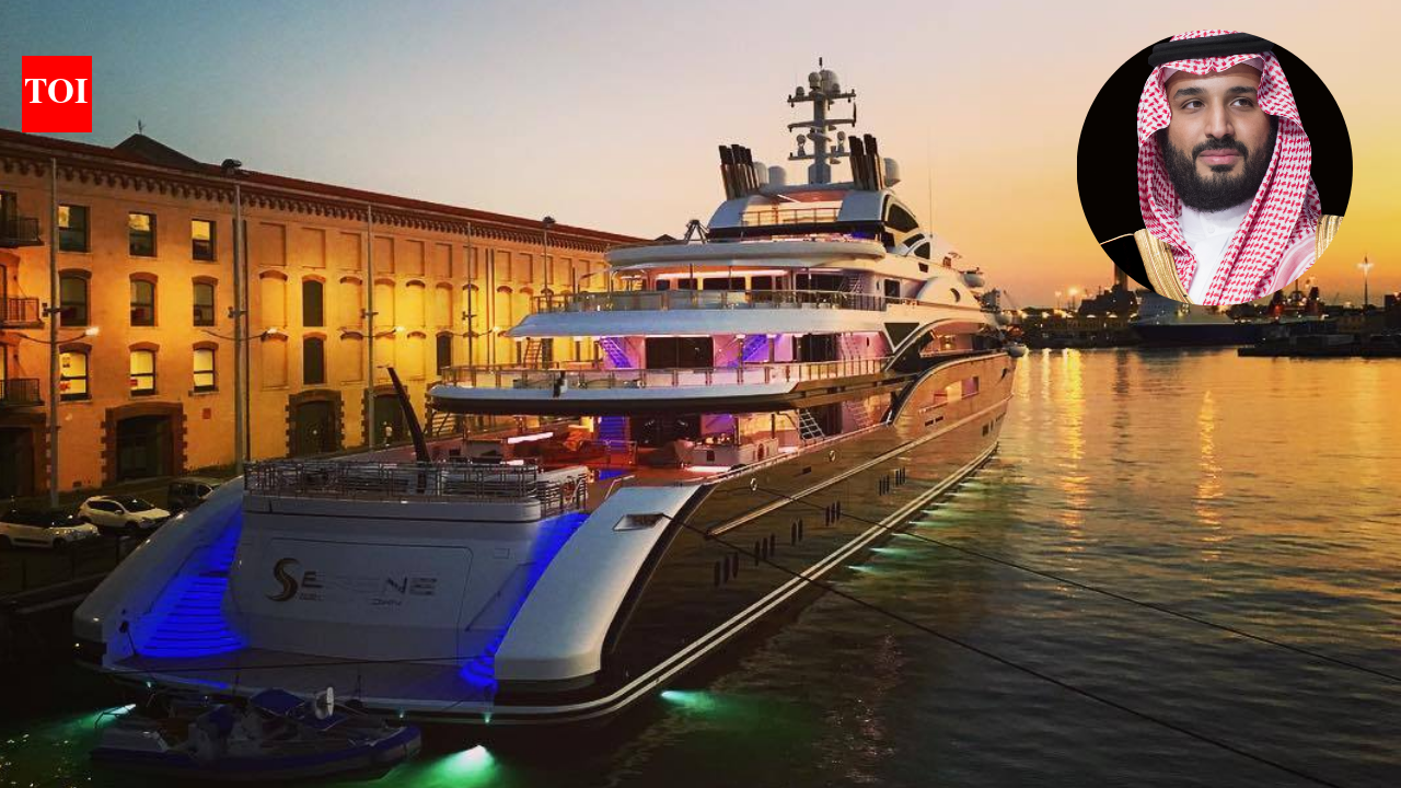 Saudi Prince's $450 million superyacht hides a secret cabin deep inside the hull, designed to...
