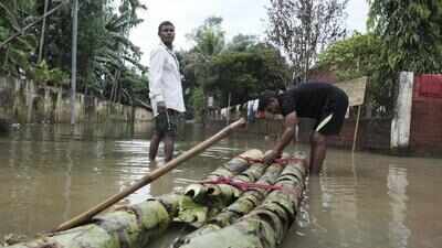 Nemai Jan & Betbari villagers bank on banana rafts in battle for dignity