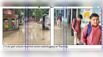Everyone is allowed a rain check, except students of Gurgaon’s govt schools