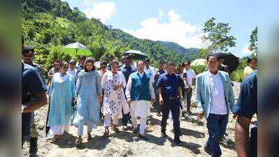 Nadda reviews Arunachal flood damage, pledges support