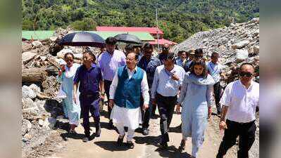 Nadda reviews Arunachal flood damage, pledges support