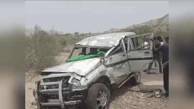 One killed, six injured as SUV overturns in Barmer