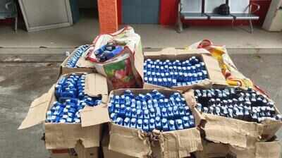 Fake liquor racket busted, 1 arrested