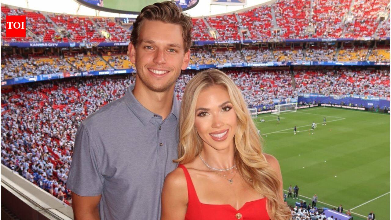 Chiefs' heiress Gracie Hunt jokes about keeping fiancé Derek Green "on his toes" ahead of their wedding