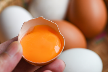 Why some eggs have dark orange yolks and what they really reveal